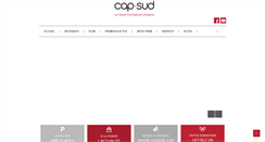 Desktop Screenshot of cap-sud.fr