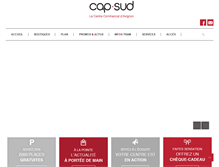 Tablet Screenshot of cap-sud.fr